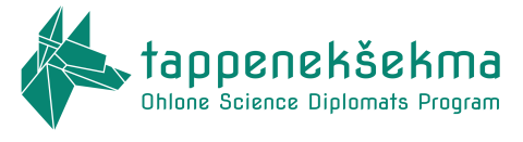 Logo for the tappenekšekma: Ohlone Science Diplomats Program