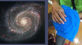 HST Image of Whirlpool Galaxy and Its 3D Model Print Whirlpool Galaxy HST image and 3D model Print