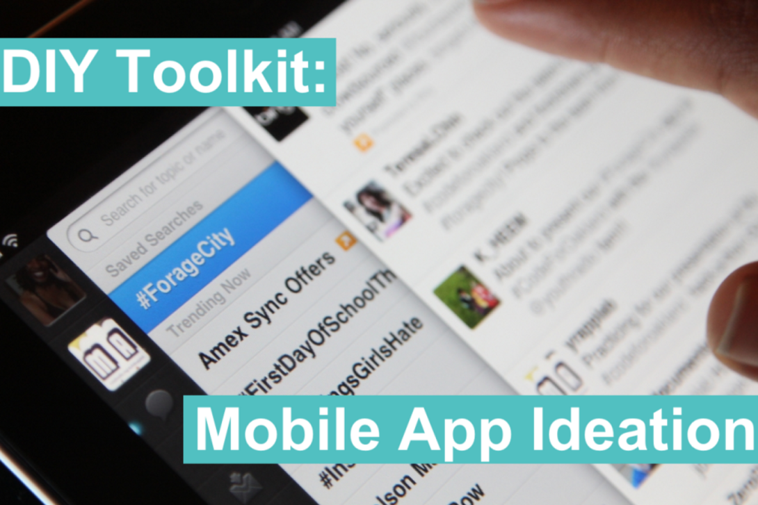 DIY Toolkit: How To Come Up With Your Own Mobile App Mobile App Ideation