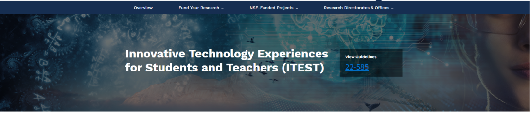 ITEST Solicitation Pic