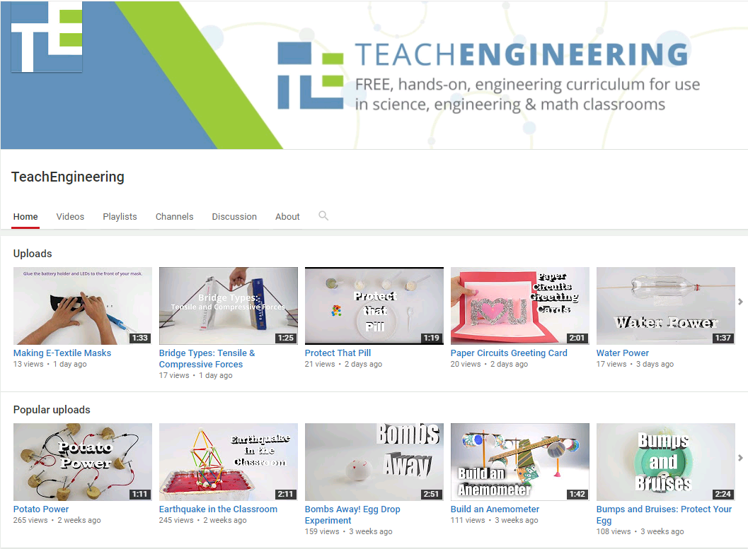 TeachEngineering Curriculum For K-12 Educators | STELAR - STEM Learning ...