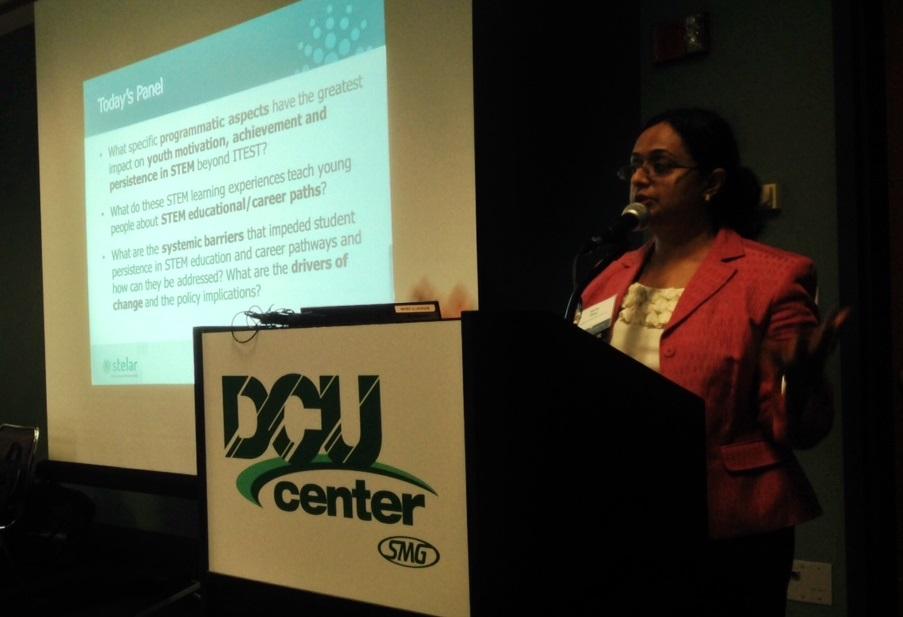 Sarita Pillai presenting at 2014 MA STEM Summit