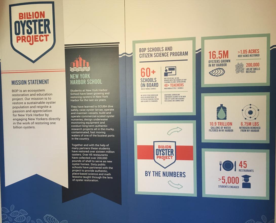 Billion Oyster Project Poster